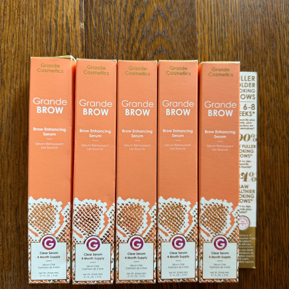 GrandeBROW Brow Enhancing Serum Clear 4 Month Supply